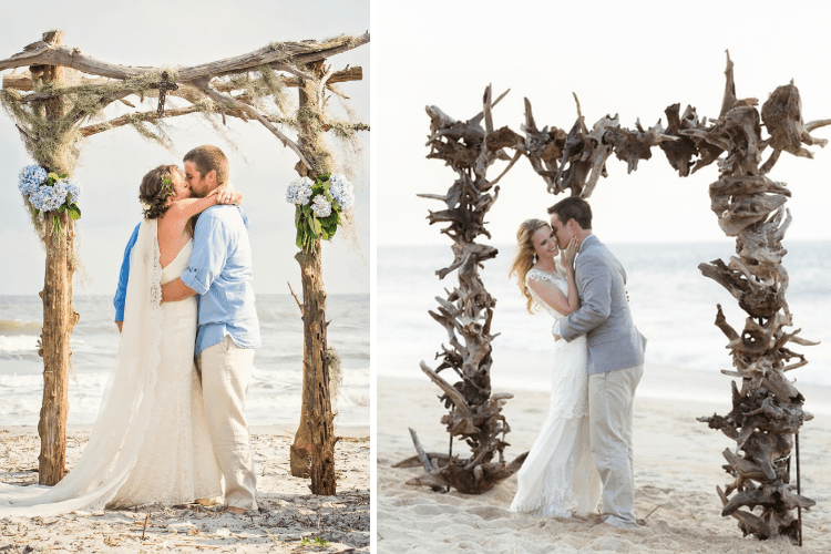 unique beach wedding ideas