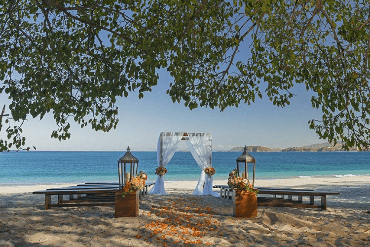 costa rica best beach wedding venues