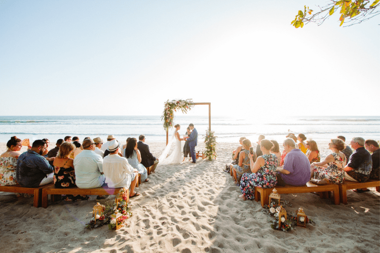 costa rica best beach wedding venues