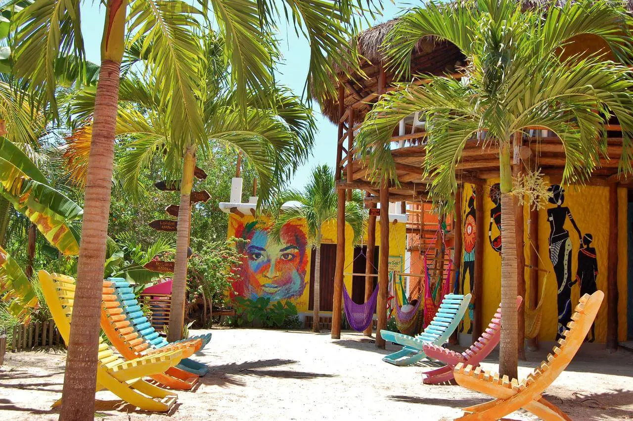 Tribu hostel on Holbox Island