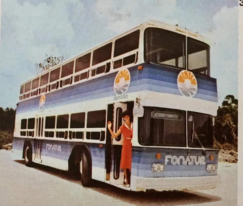 Fonatur bus Cancun Mexico