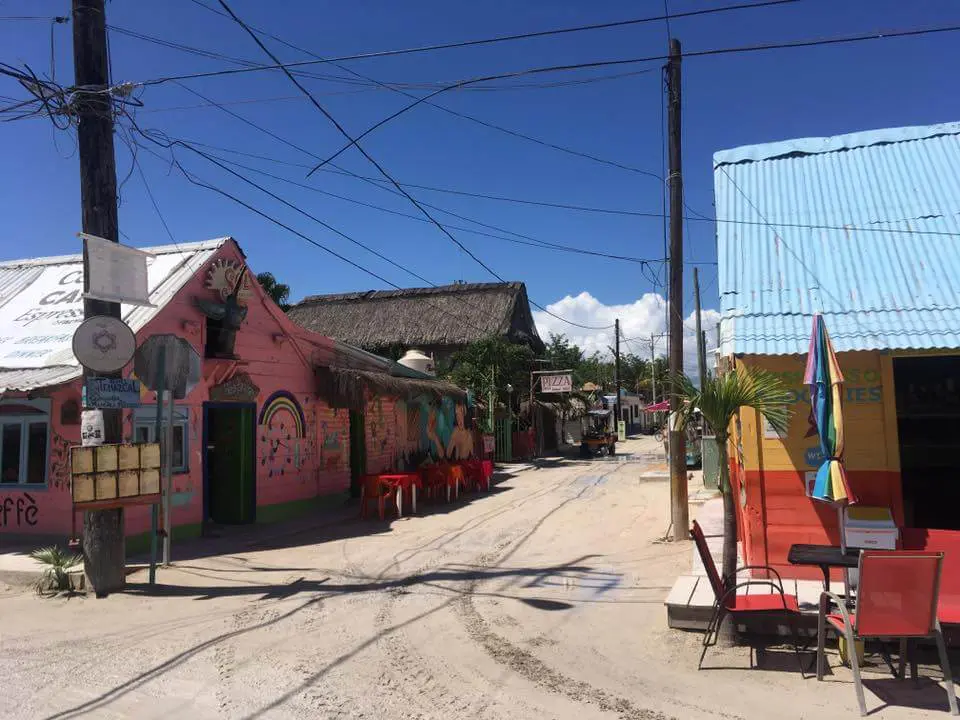 Holbox Island streets