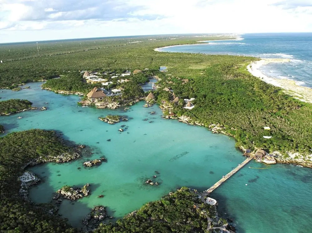 Parque temático de Xel Ha en Riviera Maya