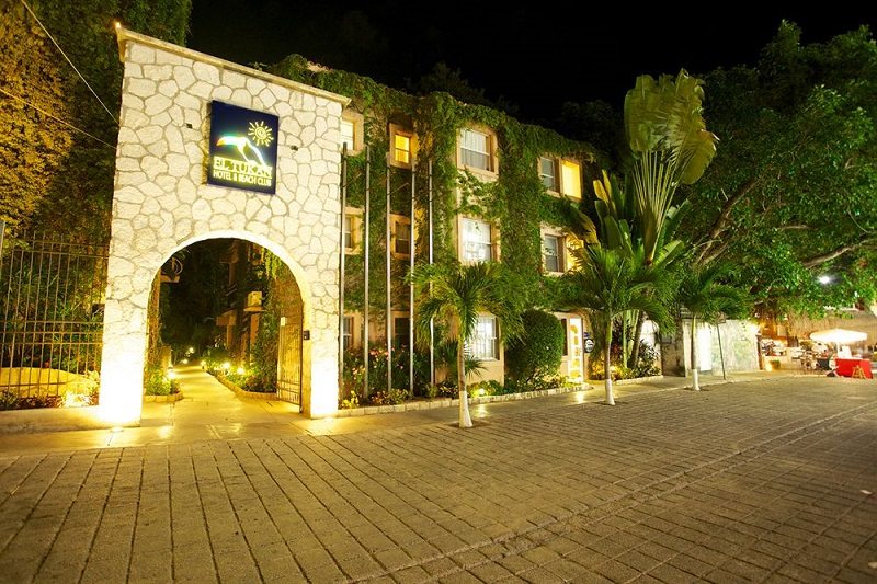 Tukan Hotel and Beach Club entrance