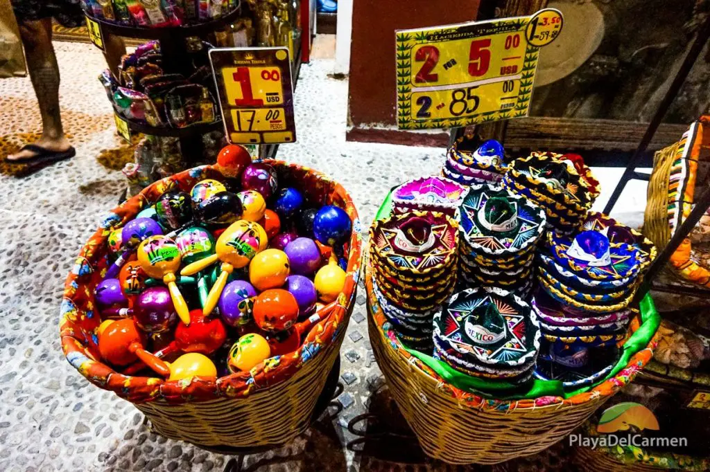 Souvenirs on 5th Avenue Playa del Carmen