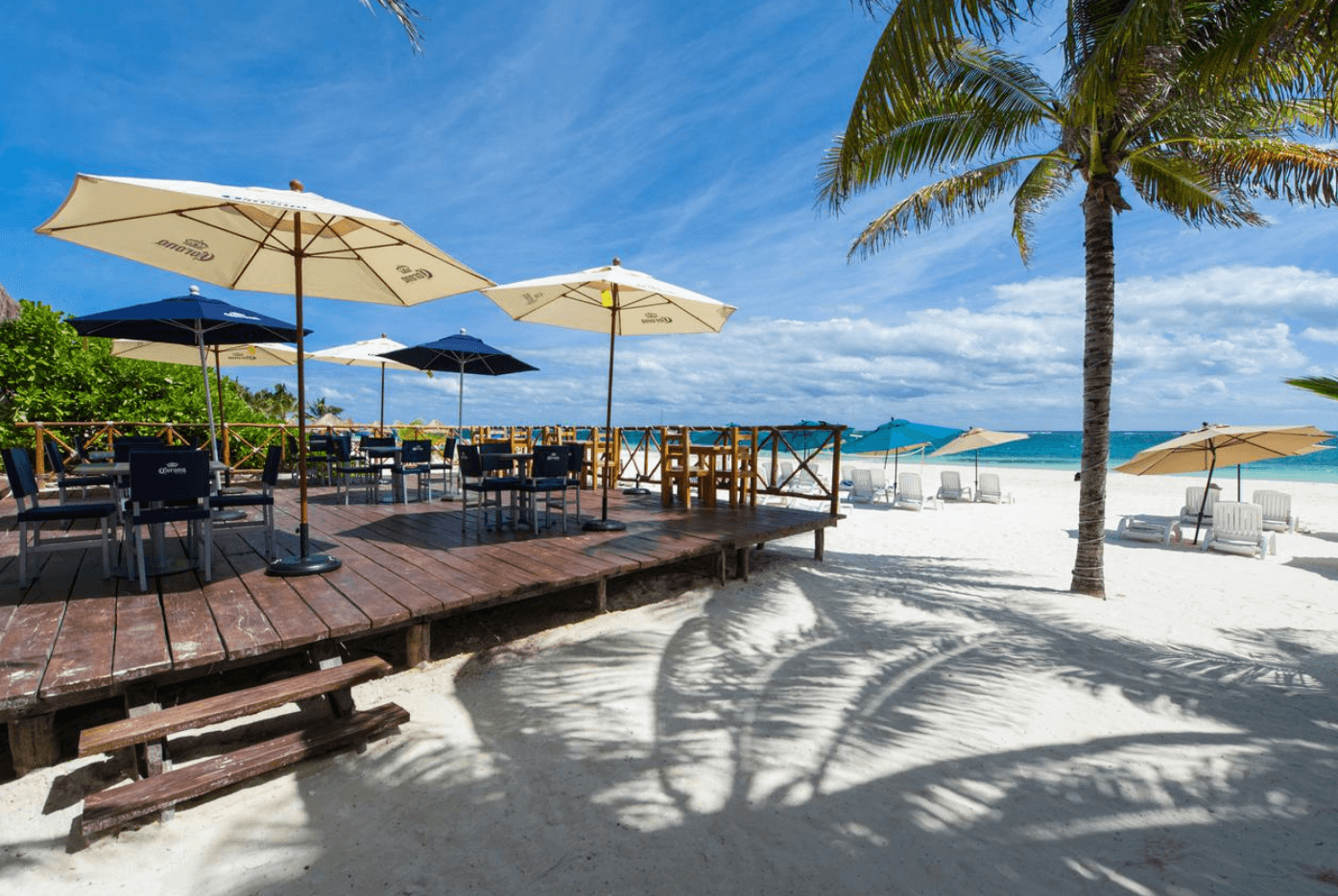 beach house at puerto morelos.