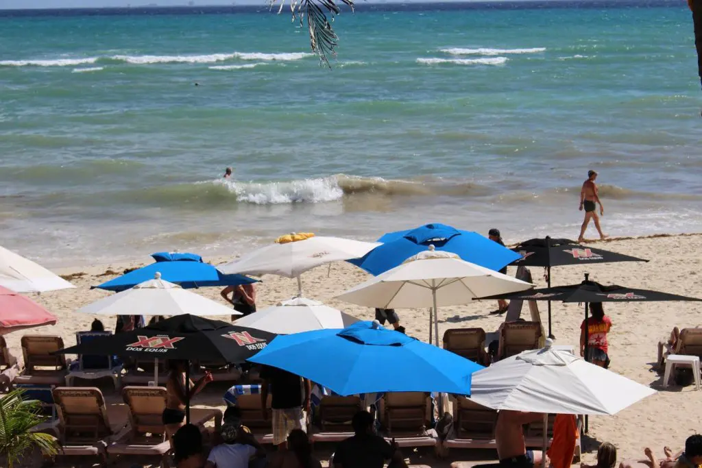 Calle 2 Beach in Playa del Carmen