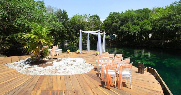 Cenote Weddings At Sandos Caracol