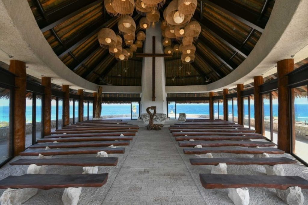 Chapel of Todos Los Angeles hotel xcaret mexico