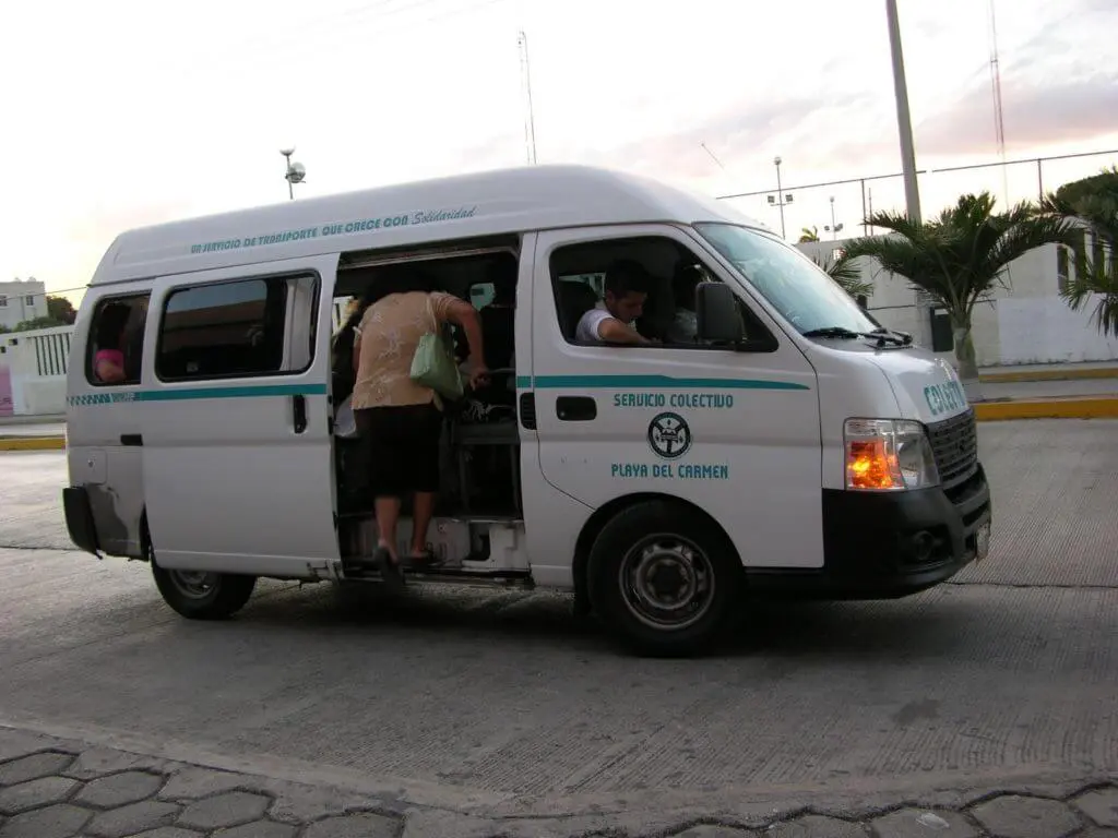 ADO bus service in Cancun