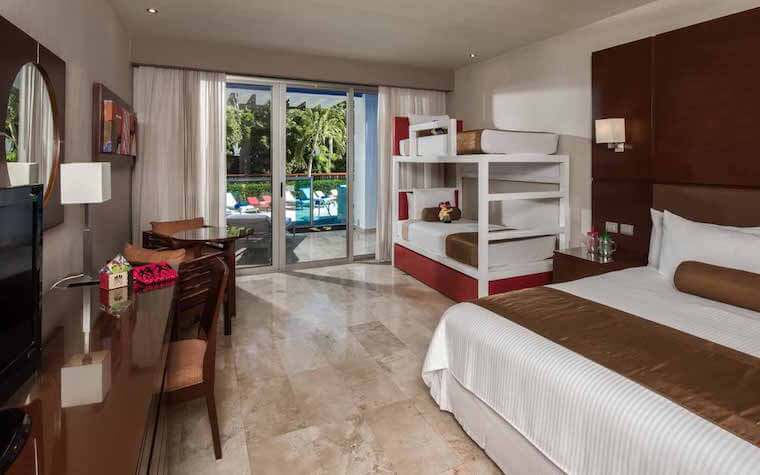 junior suite at Grand Riviera Princess deluxe