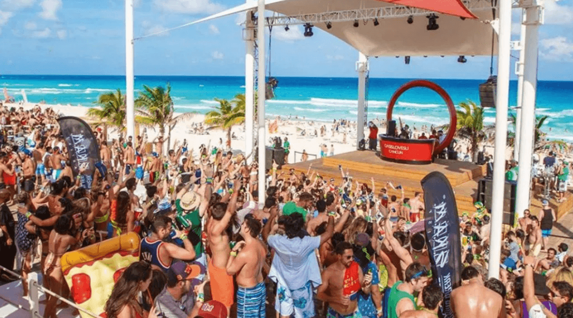 Spring cancun break hotels party The Best