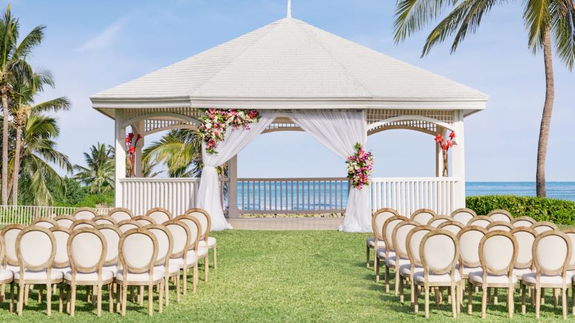 Hilton Rose Hall Resort & Spa wedding gazebo