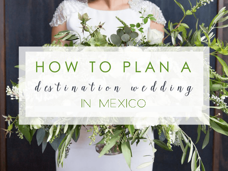 how t plan a destination wedding