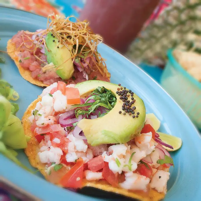 seafood at Los Aguachiles