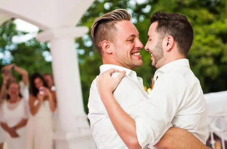 gay weddings at magaritavile island reserve