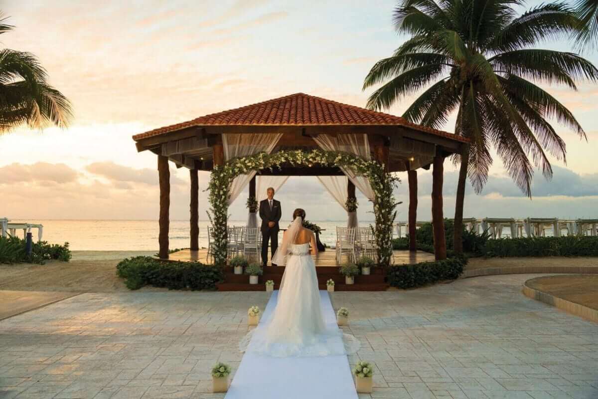 Wedding Gazebo at The Royal Resort in Playa del Carmen