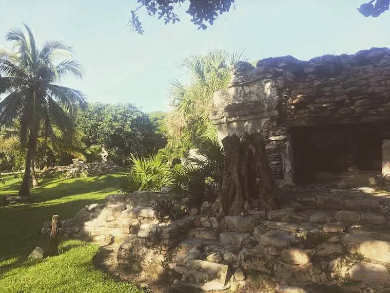 mayan ruins in Playacar