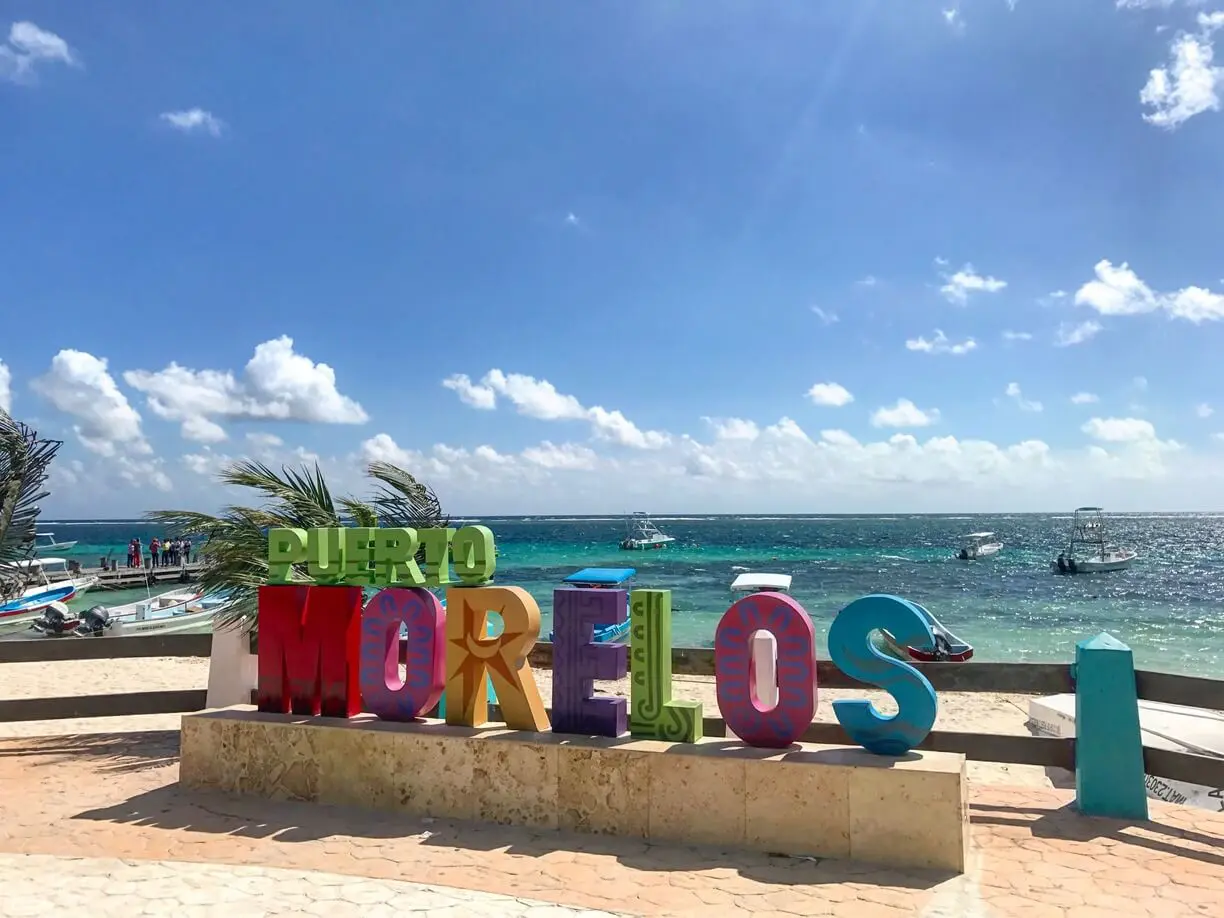 Puerto Morelos Sign