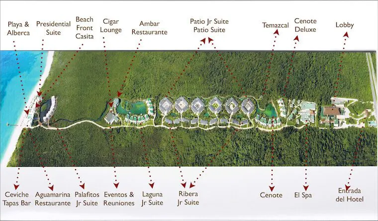 resort map blue diamond