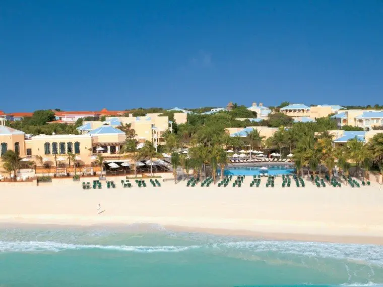 An aerial view of the Royal Hideaway Resort in Playacar, Playa del Carmen