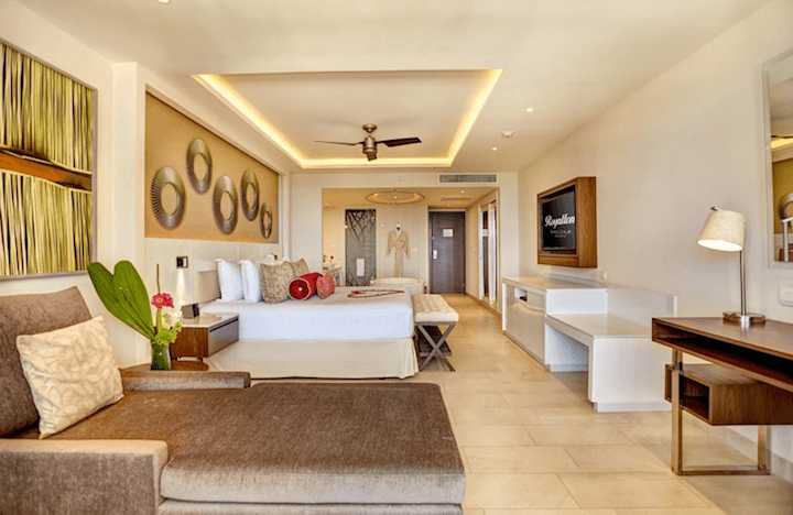 Rooms at the Royalton Riviera Cancun