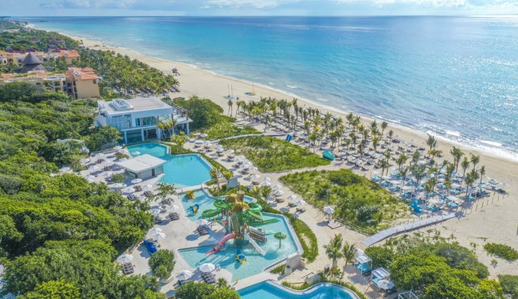 Sandos Playacar resort aerial view