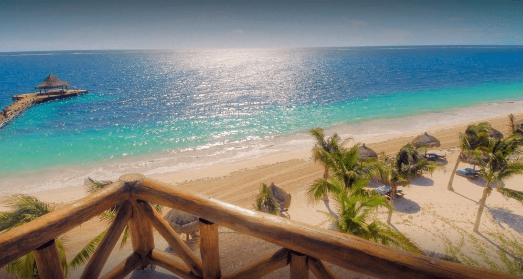 Beaches in puerto morelos