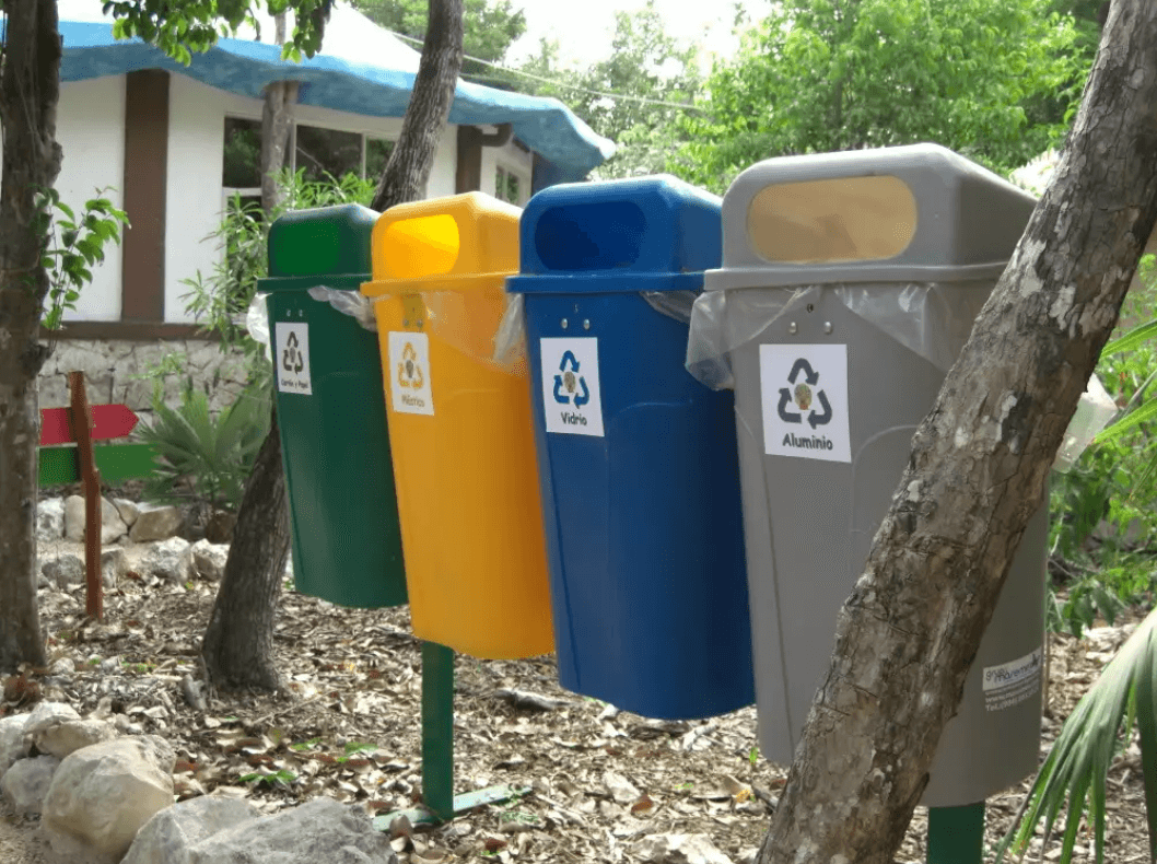 Recycling in Playa del Carmen