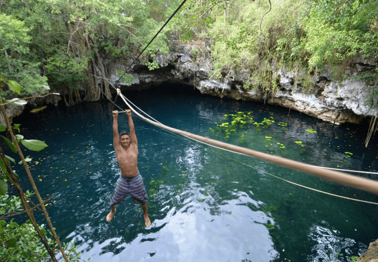 cenote puerto morelos