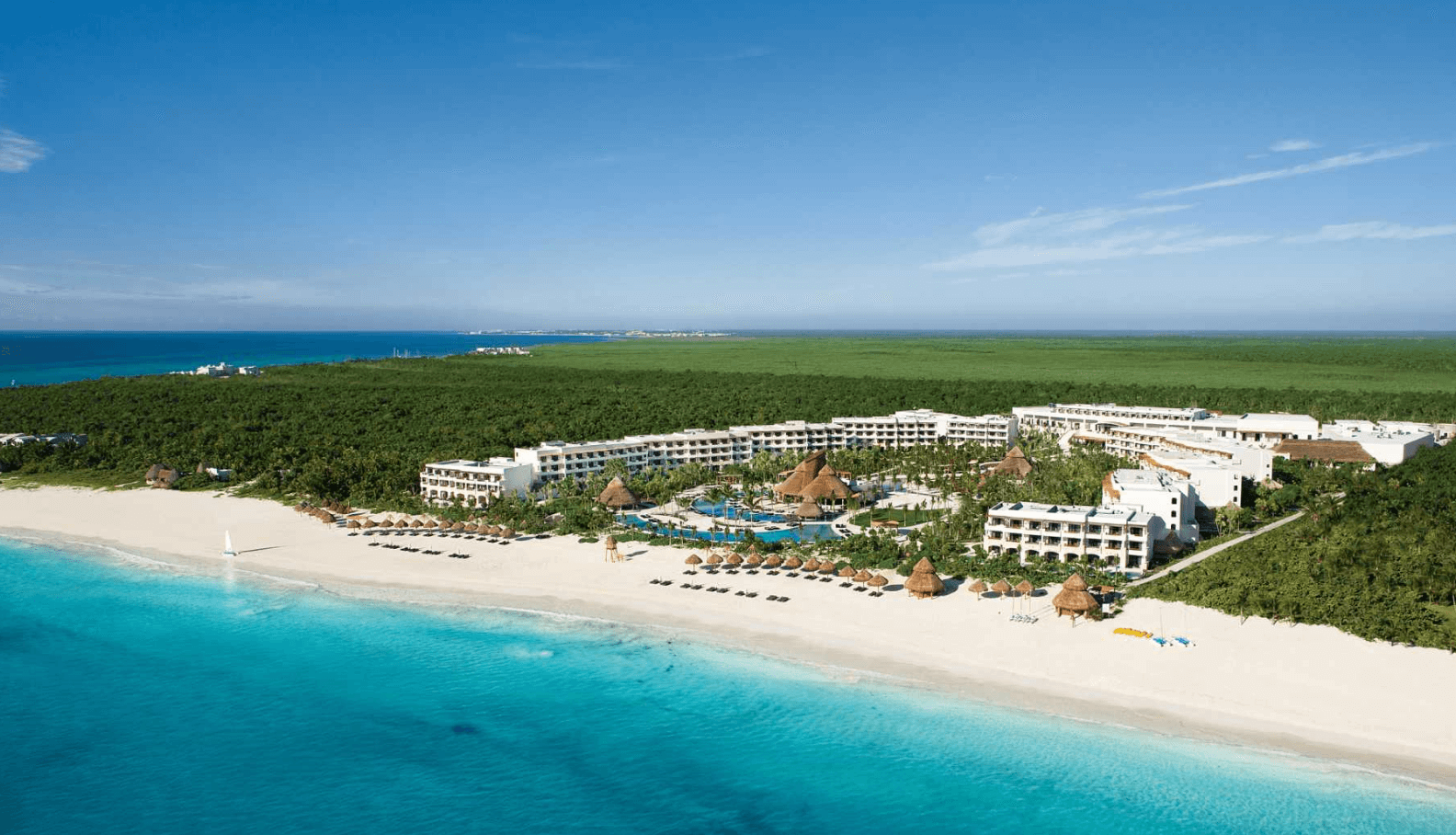 The beach at Secrets Maroma