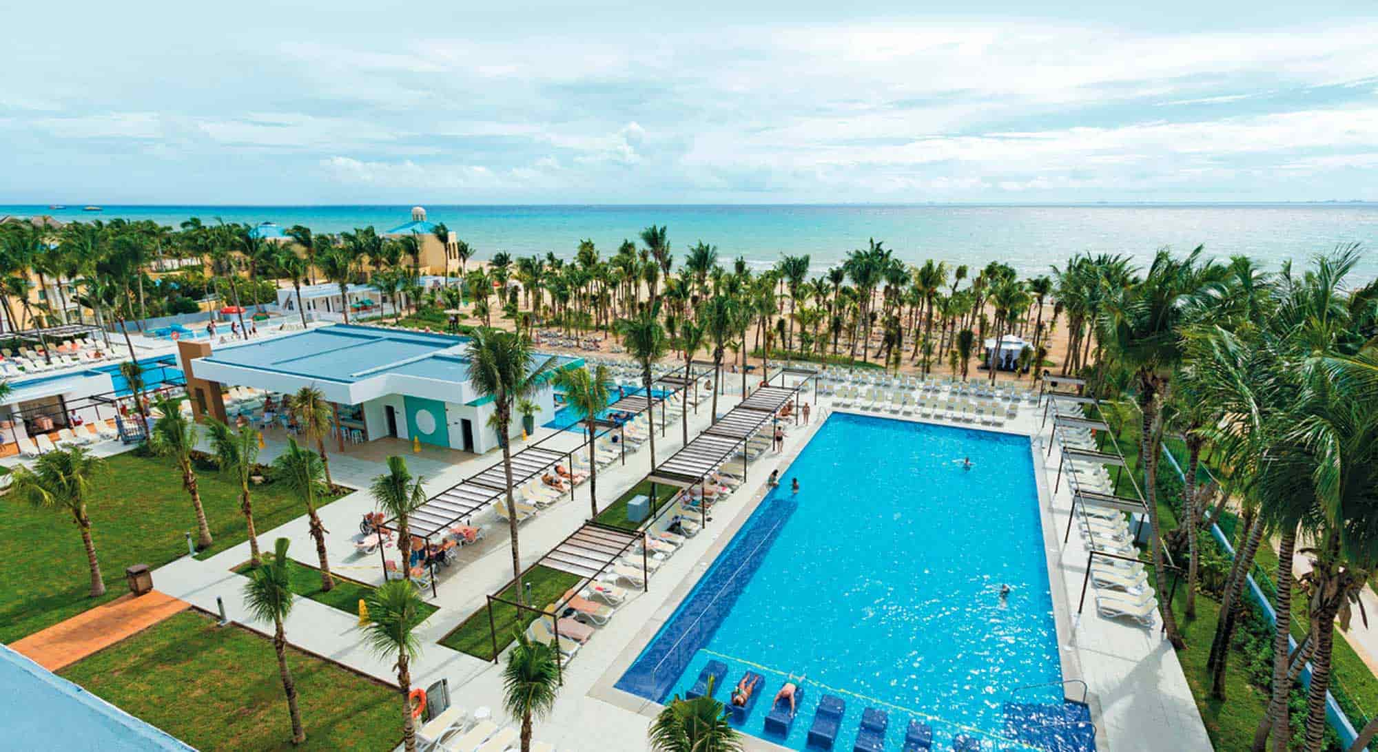 Riu Playacar aerial view