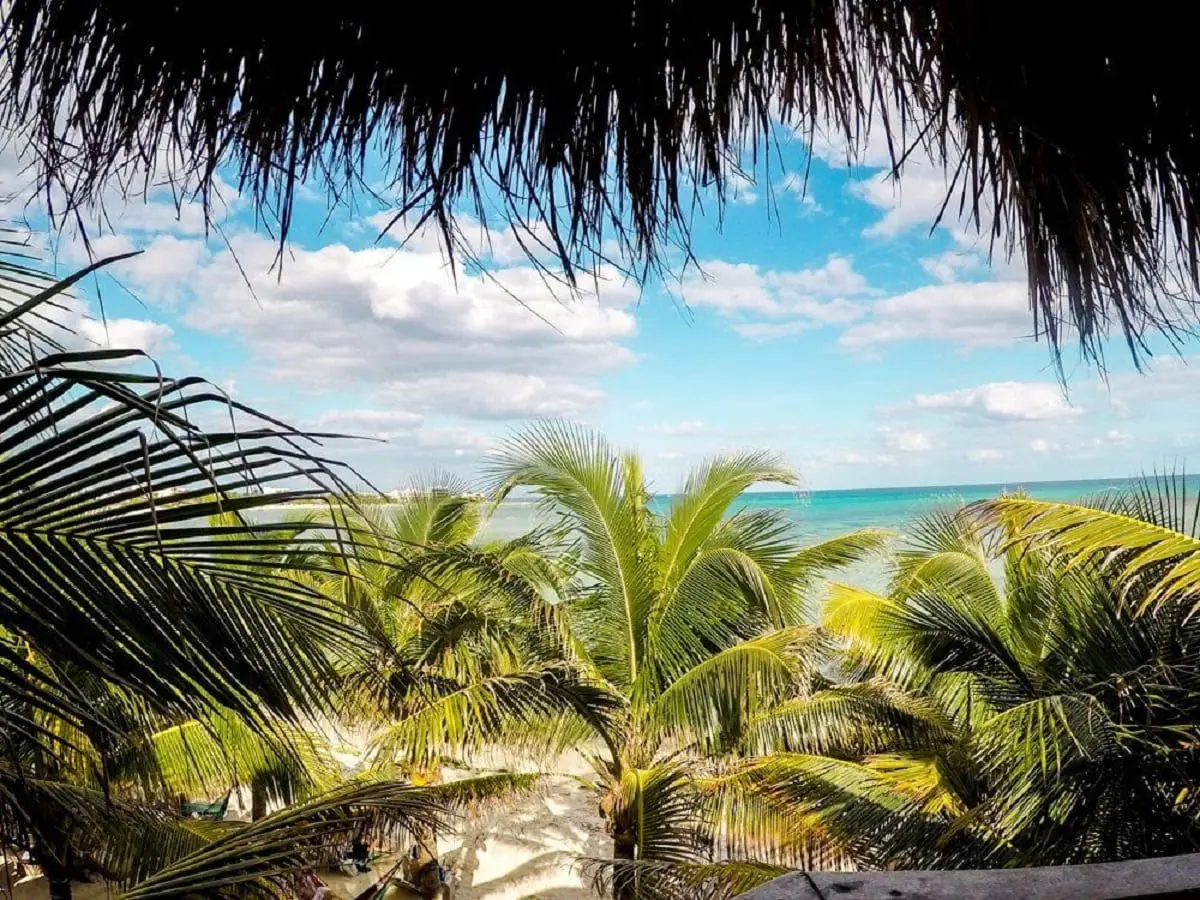 Akumal beach view