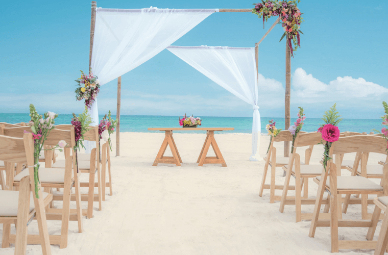 iberostar paraiso beach wedding