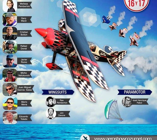 Cozumel Aeroshow Poster