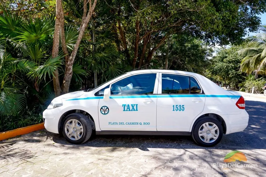 Taxi near Cancun airport to Playa del Carmen 