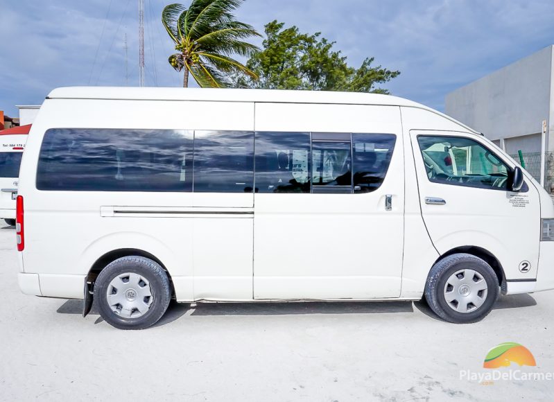 Playa del Carmen airport transfers vehicle