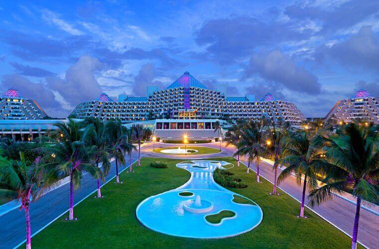 the front of Paradisus Cancun