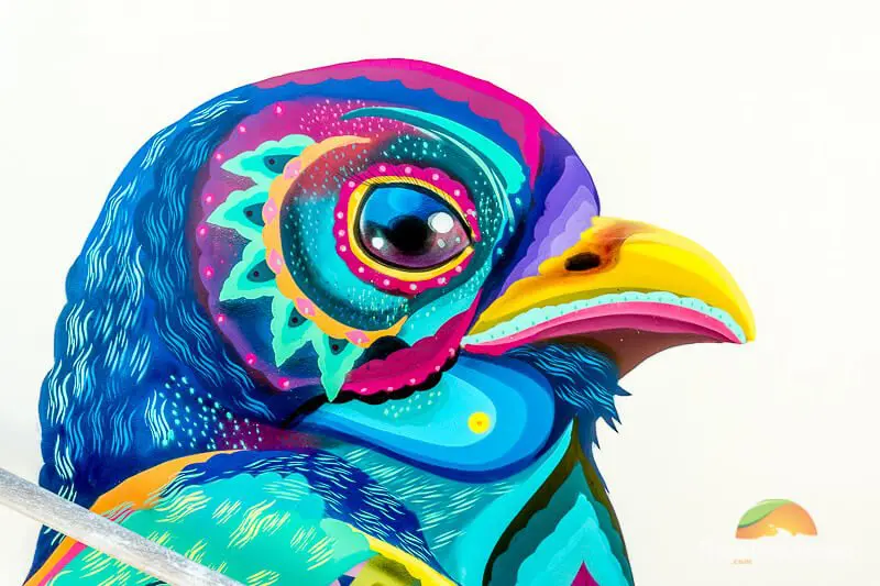 Andaz Mayakoba bird art