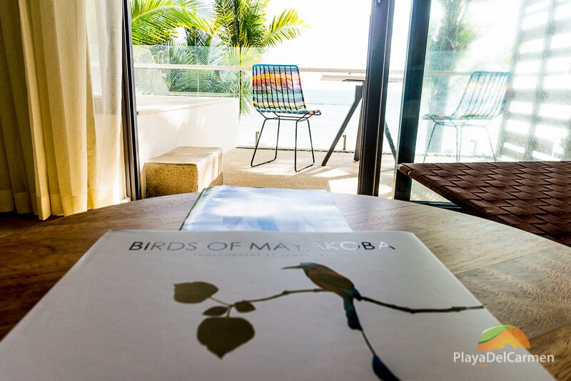 Andaz Mayakoba bird book