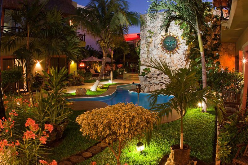 Exterior at Aventura Mexicana Boutique Hotel Playa del Carmen