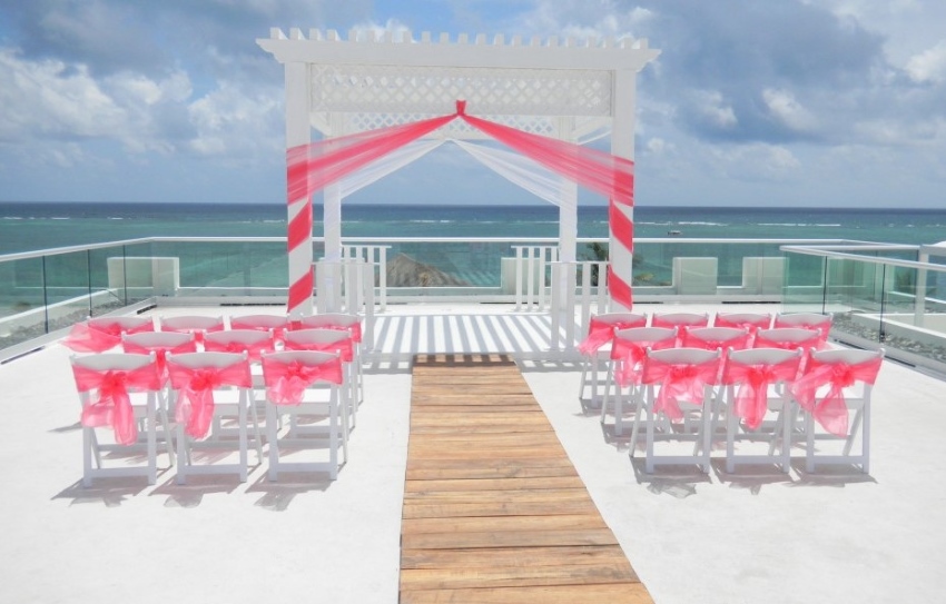 azul beach resort riviera cancun wedding venue