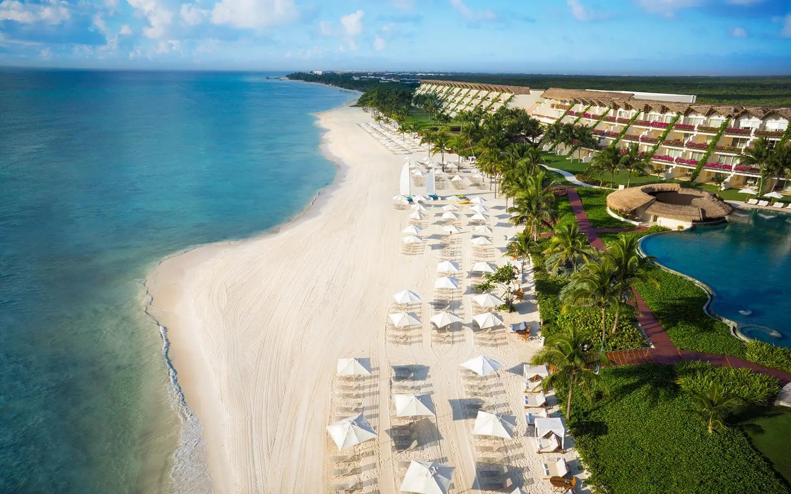 beach at the Gran Velas