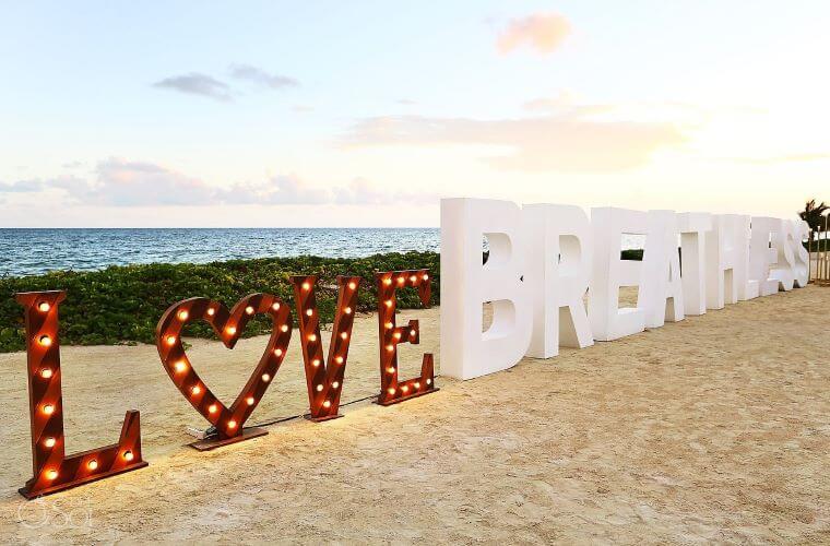 Beach at Breathless Riviera Cancun 