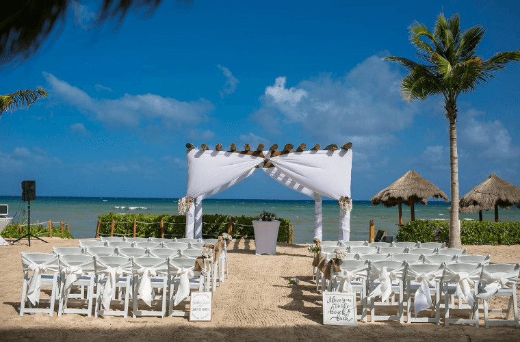 beach wedding