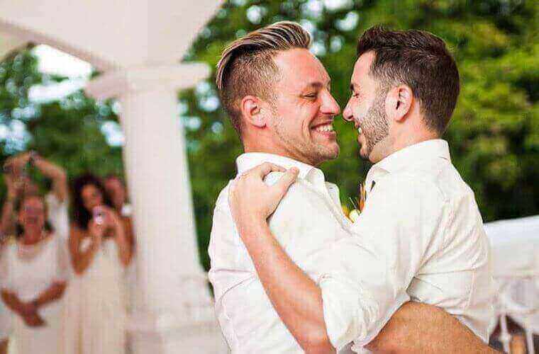 gay weddings at Sandos Playacar