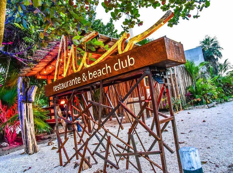 mia beahc club tulum