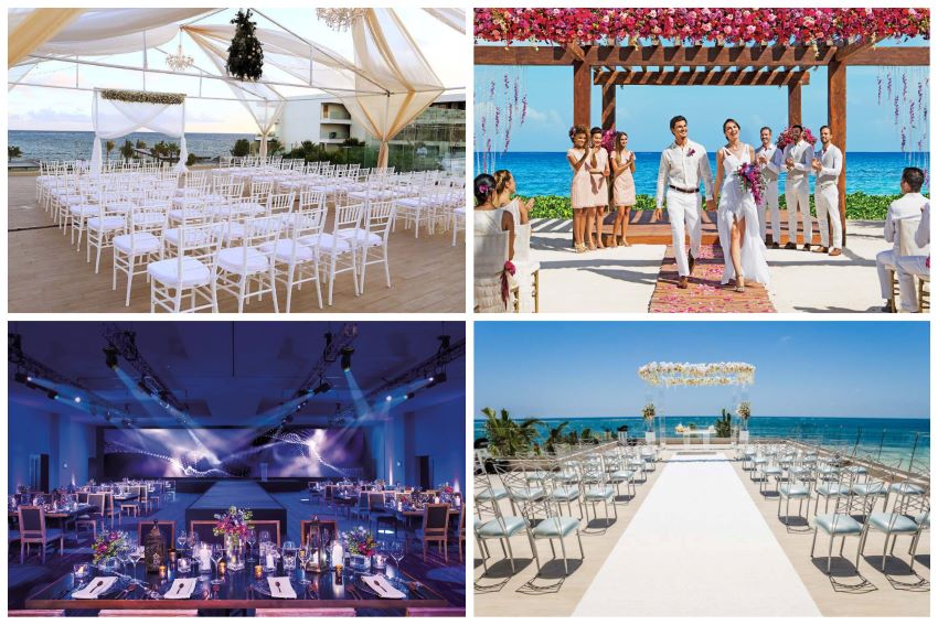 breathless riviera cancun wedding venues