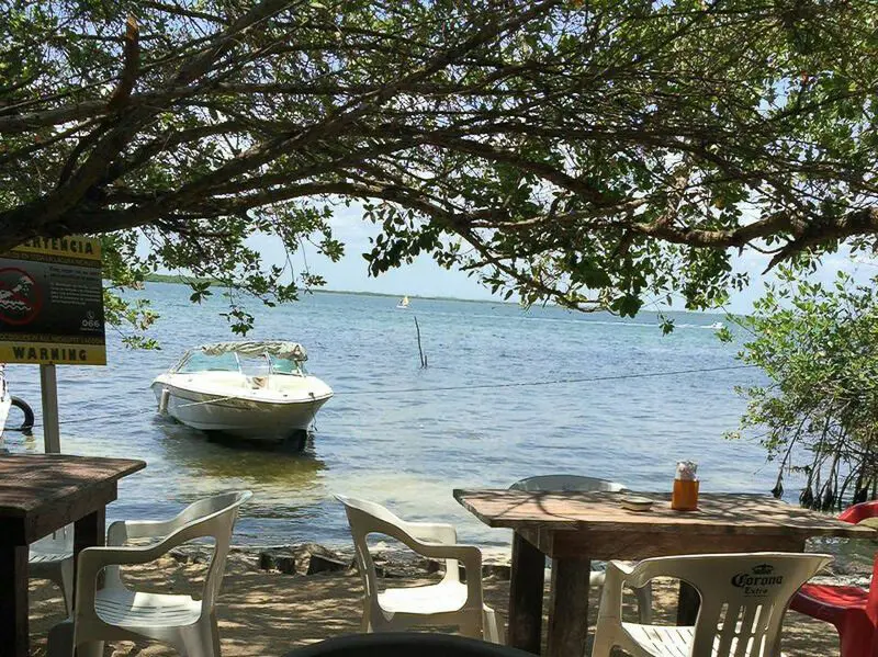 Lunch by the beach in Playa del Carmen