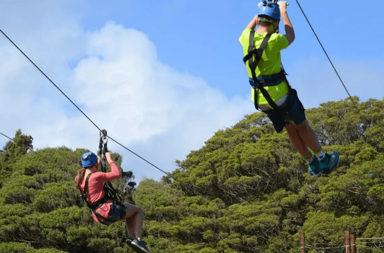 ziplining in Riviera Maya 